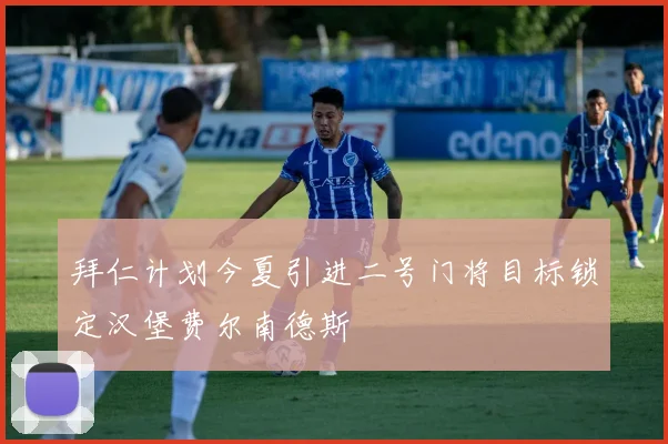 拜仁计划今夏引进二号门将目标锁定汉堡费尔南德斯
